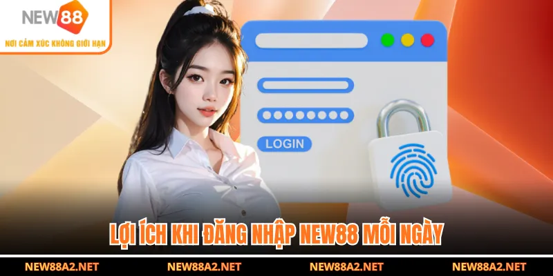 Lợi ích khi đăng nhập NEW88 mỗi ngày